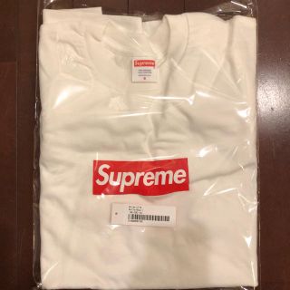 シュプリーム(Supreme)のSize S Supreme Box Logo L/S Tee White (Tシャツ/カットソー(七分/長袖))