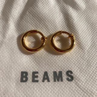 レイビームス(Ray BEAMS)のフープイヤリング　18mm イヤーカフ　BEAMS(イヤリング)