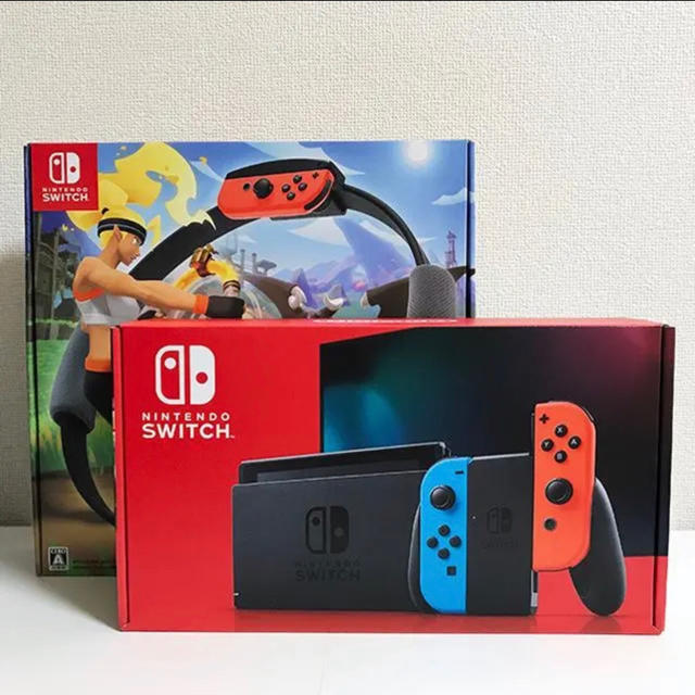 Nintendo Switch ネオン リングフィットアドベンチャー スイッチ