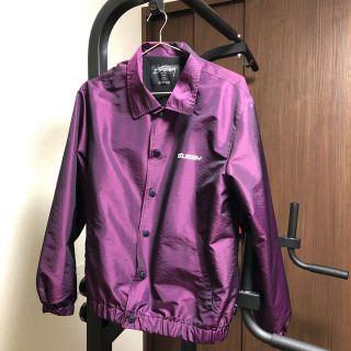 ステューシー(STUSSY)のステューシー　ウーマン　コーチジャケット(ナイロンジャケット)