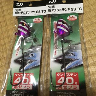 ダイワ(DAIWA)のダイワ　船タチウオテンヤ　タングステン仕様　紫ゼブラ(ルアー用品)