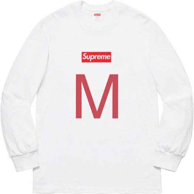 Supreme Box Logo L/S Tee ボゴ ロンT Mサイズメンズ