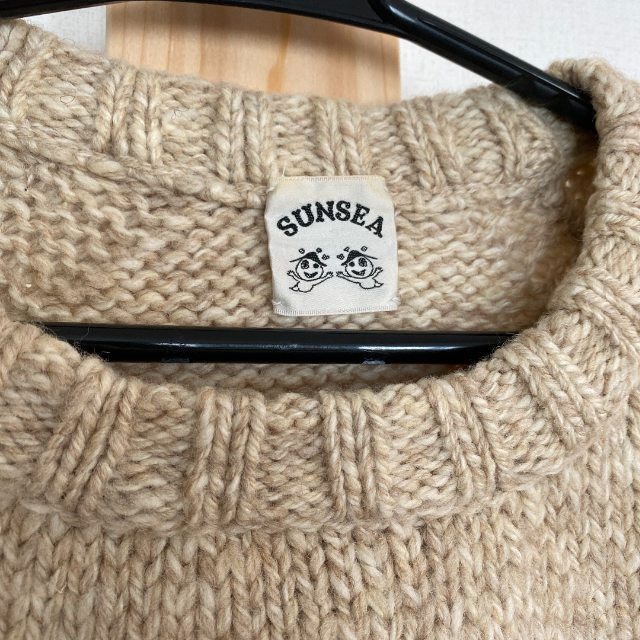 SUNSEA ICHIBANBOSHI SWEATER 15AW 希少サイズ3 sunsea ichibanboshi sweater（SUNSEA 15AW サンシー スター柄
