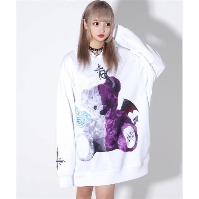 【TRAVAS TOKYO】Angel & Devil bear Hoodie