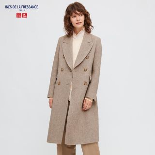 ユニクロ(UNIQLO)のユニクロ 2020AW ツイードコート 3XL(ロングコート)