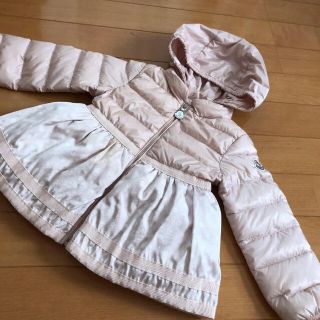 モンクレール(MONCLER)のモンクレール　ダウン　ピンク　ベビー　キッズ(ジャケット/コート)