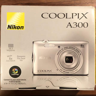 ニコン(Nikon)の【つむつむ様専用】保証書付き・Nikon COOLPIX A300 　新品未使用(コンパクトデジタルカメラ)