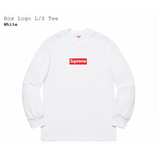 Box Logo L/S teeTシャツ/カットソー(七分/長袖)