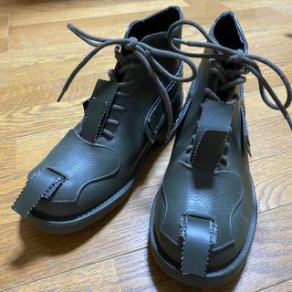 フットザコーチャー(foot the coacher)の【あーー様専用】ジョンムーア　レインブーツ　カーキ　26cm 極美品(長靴/レインシューズ)