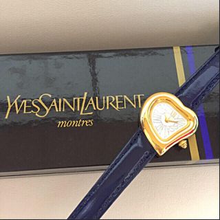 サンローラン(Saint Laurent)の美品✨YSL ヴィンテージ ハート♡(腕時計)