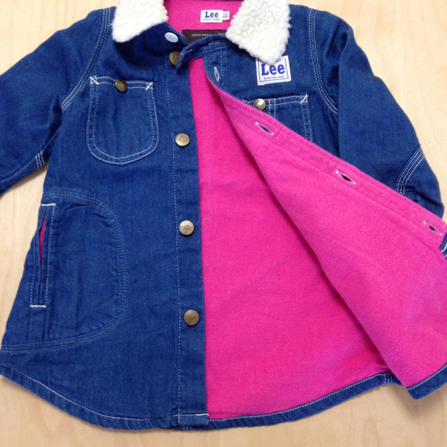 URBAN RESEARCH(アーバンリサーチ)のLee デニムワンピース キッズ/ベビー/マタニティのキッズ服女の子用(90cm~)(ワンピース)の商品写真