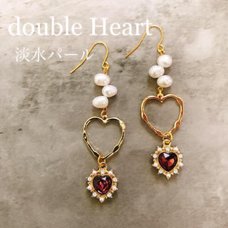 double Heart pierce(ピアス)