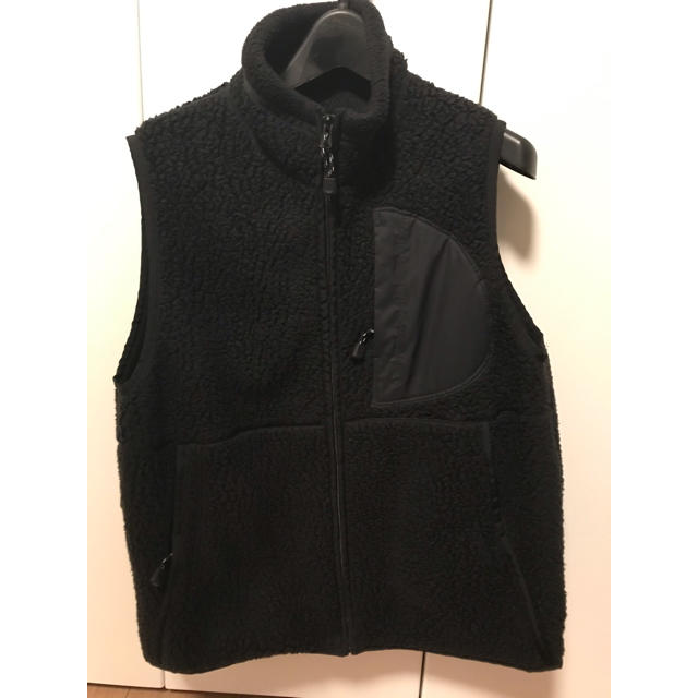 メンズPorter Classic FLEECE VEST BLACK サイズ1