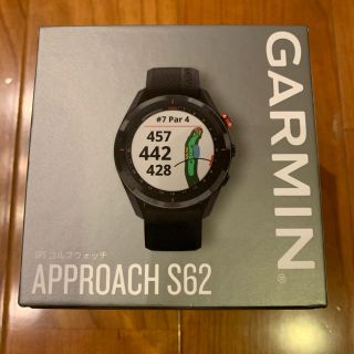 ガーミン(GARMIN)のGarmin アプローチS62 ブラック(腕時計(デジタル))