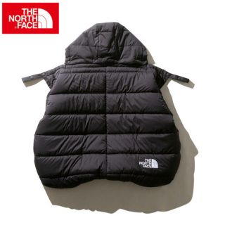 ザノースフェイス(THE NORTH FACE)の新品 ノースフェイス ベビー シェル ブランケット ブラック NNB71901(おくるみ/ブランケット)