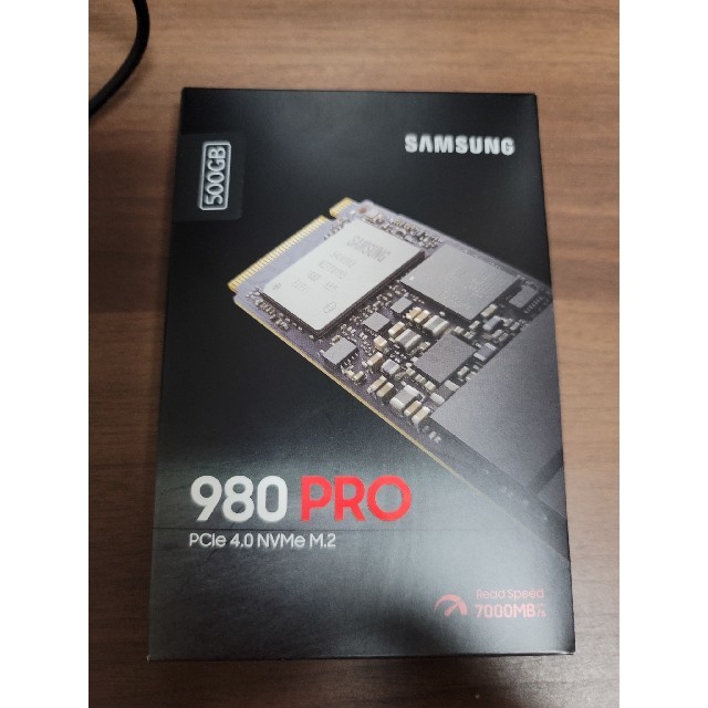 SAMSUNG 980 PRO 500GB PCIe 4.0 M.2 国内正規品