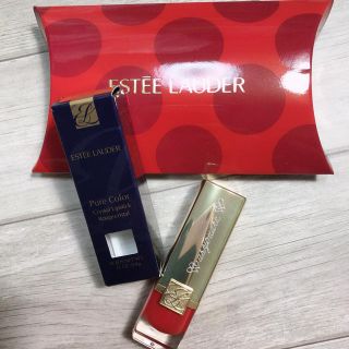 エスティローダー(Estee Lauder)の【未使用】エスティーローダー★口紅★シアーレッド(口紅)