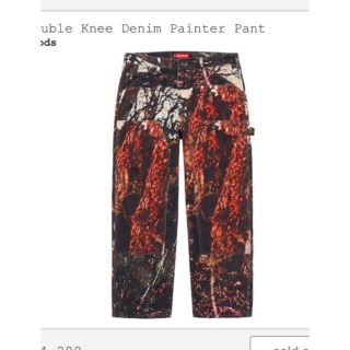 シュプリーム(Supreme)のsupreme Double Knee Denim Painter Pant (ペインターパンツ)