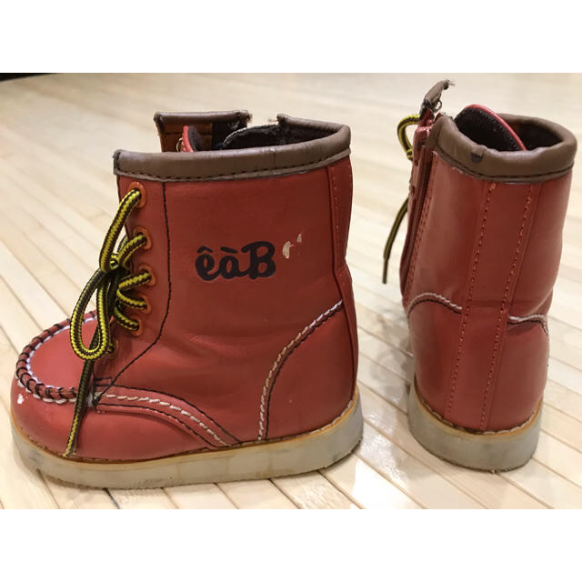 e.a.B(エーアーベー)のキッズワークブーツ eaB(イ-ア-ベ-) 13cm キッズ/ベビー/マタニティのベビー靴/シューズ(~14cm)(ブーツ)の商品写真