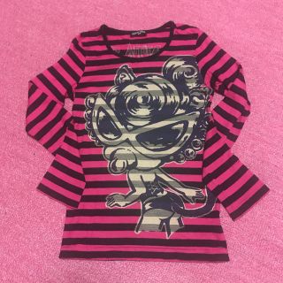 ヒステリックミニ(HYSTERIC MINI)のヒステリックミニ ロンT ボーダー(Tシャツ/カットソー)