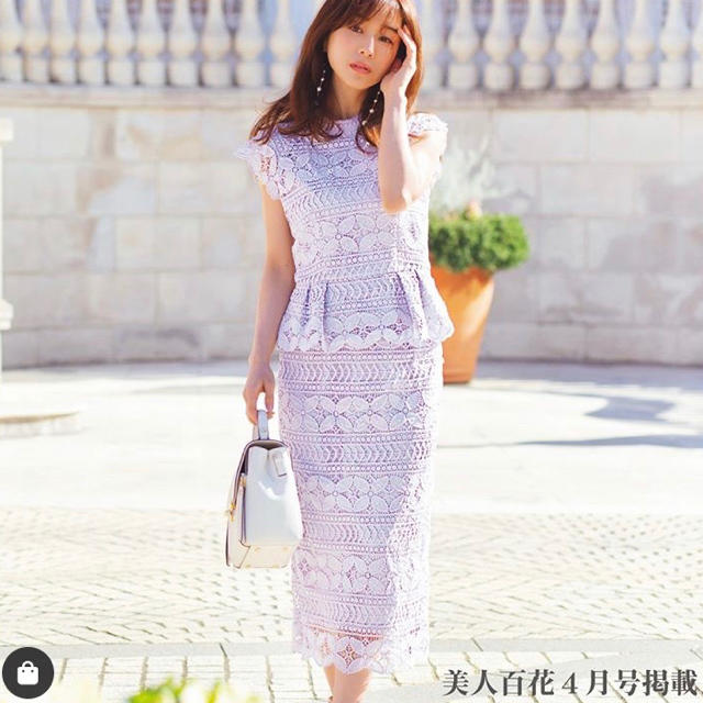 Noela - 【新品】noela ノエラ 田中みな実 レースブラウス&スカート
