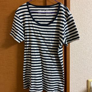 ムジルシリョウヒン(MUJI (無印良品))の無印良品　ボーダーＴシャツ(Tシャツ(半袖/袖なし))