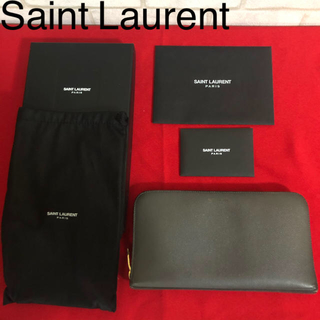 サンローラン(Saint Laurent)のサンローラン Saint Laurent ラウンドファスナー 長財布(長財布)