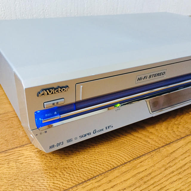 ビクター Victor VTR一体型 DVDビデオプレイヤー HR-DF 動作品 1