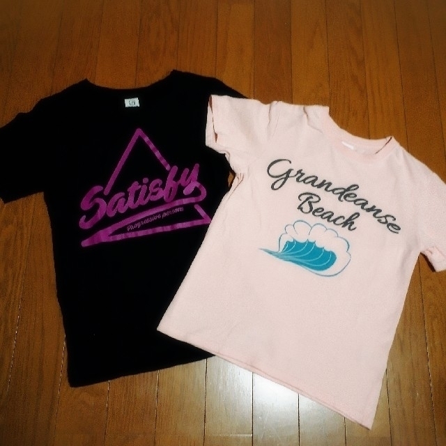 DEVILOCK(デビロック)のガールズTシャツ2枚組　140 キッズ/ベビー/マタニティのキッズ服女の子用(90cm~)(Tシャツ/カットソー)の商品写真