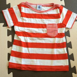 プチバトー(PETIT BATEAU)のプチバトーの半袖ボーダーT(Tシャツ/カットソー)