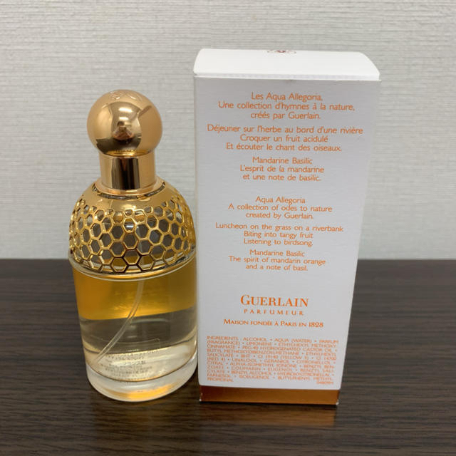 GUERLAIN(ゲラン)の美品！香水　ゲラン アクア アレゴリア マンダリン バジリック コスメ/美容の香水(香水(女性用))の商品写真