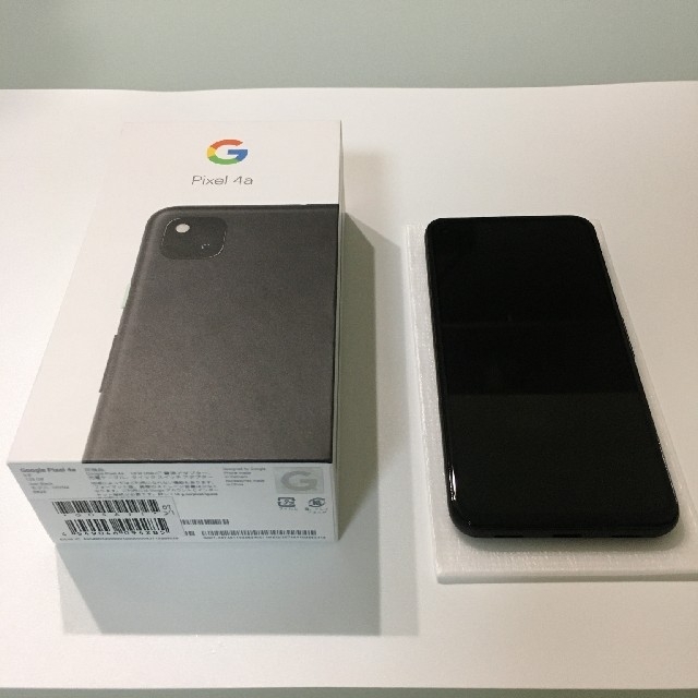 超美品！Google Pixel4a SIMフリー スマホ/家電/カメラのスマートフォン/携帯電話(スマートフォン本体)の商品写真