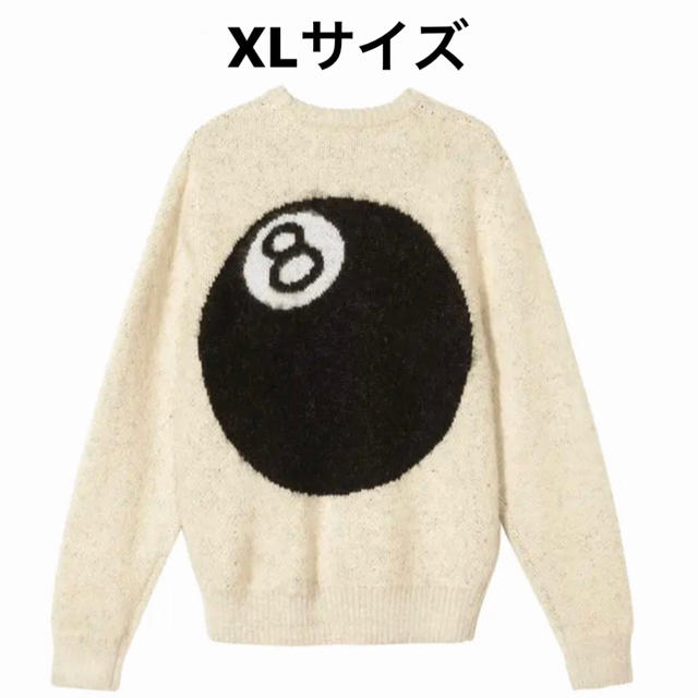 STUSSY(ステューシー)の8 BALL HEAVY BRUSHED MOHAIR SWEATER メンズのトップス(ニット/セーター)の商品写真