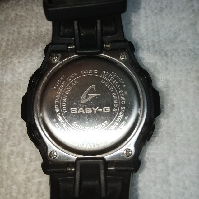 Baby-G(ベビージー)のmiwamiwa77さん専用 Baby-G BGA-2200G-1BJF  レディースのファッション小物(腕時計)の商品写真