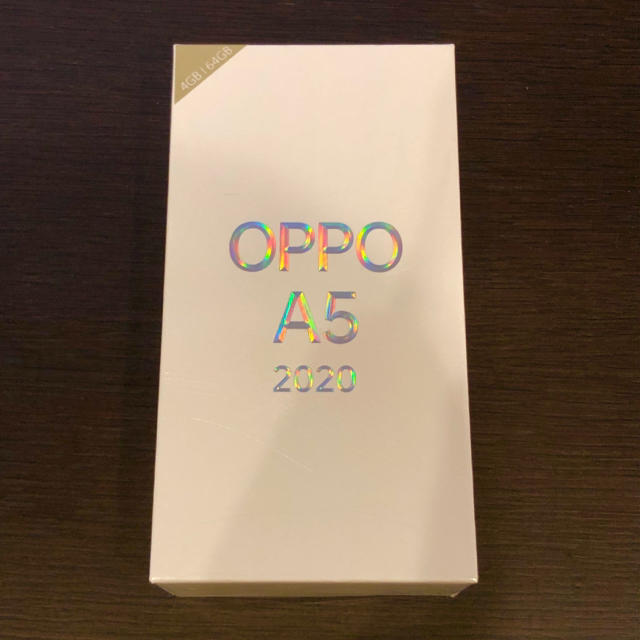 OPPO A5 2020 ブルー　未使用品