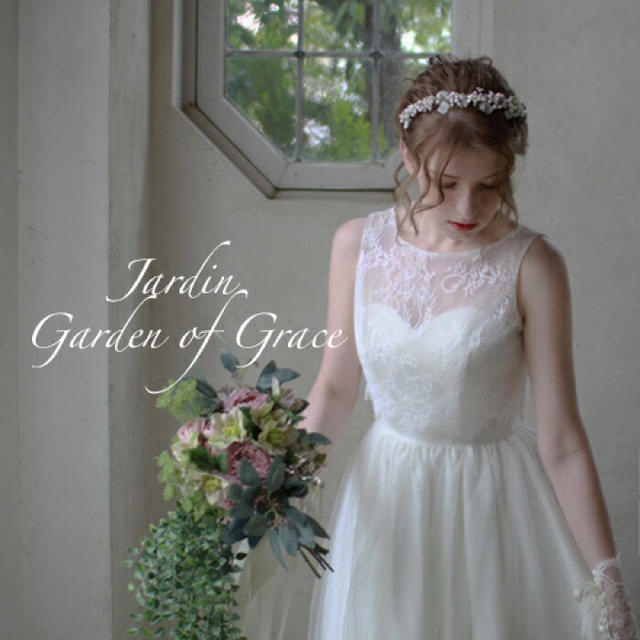 【ここ様専用】Garden of grace ウェディングドレス ボレロセット ウェディングドレス