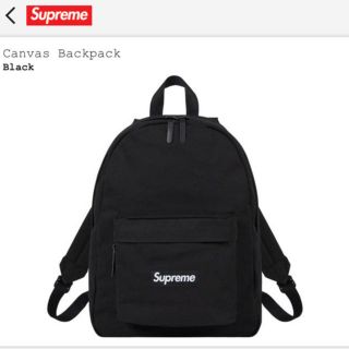 シュプリーム(Supreme)の値下げしました！supreme canvas backpack リュック(バッグパック/リュック)