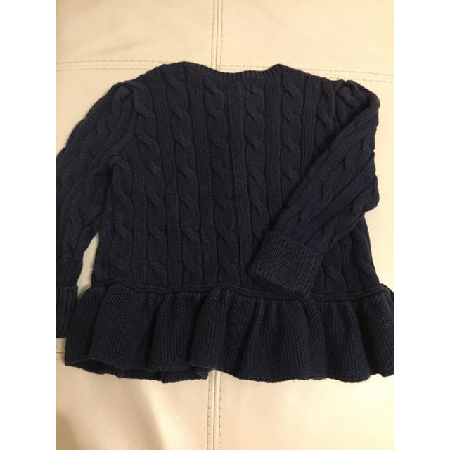 Ralph Lauren(ラルフローレン)のラルフローレン ネイビーカーディガン キッズ/ベビー/マタニティのベビー服(~85cm)(カーディガン/ボレロ)の商品写真