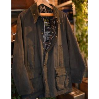 バーブァー(Barbour)のBarbour バブアー ビデイル 38 オイルドジャケット ブラウン(ミリタリージャケット)