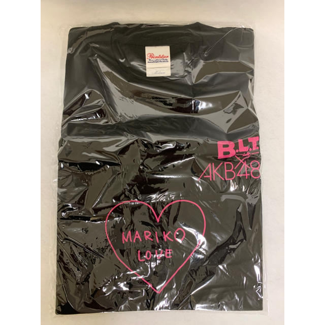 【AKB48 × B.L.T.】W杯応援コラボTシャツ 篠田麻里子 未開封 2