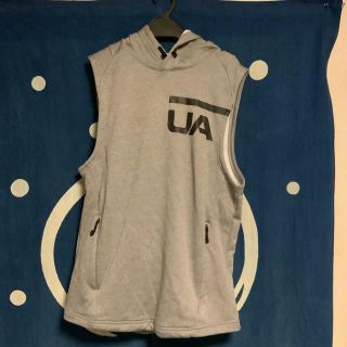 アンダーアーマー(UNDER ARMOUR)のアンダーアーマー UNDER ARMOUR メンズ パーカー スリーブレス(パーカー)