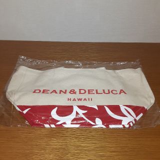 ディーンアンドデルーカ(DEAN & DELUCA)のDEAN＆DELUCA トートバッグ HAWAII限定 ハイビスカス柄　人気の赤(トートバッグ)