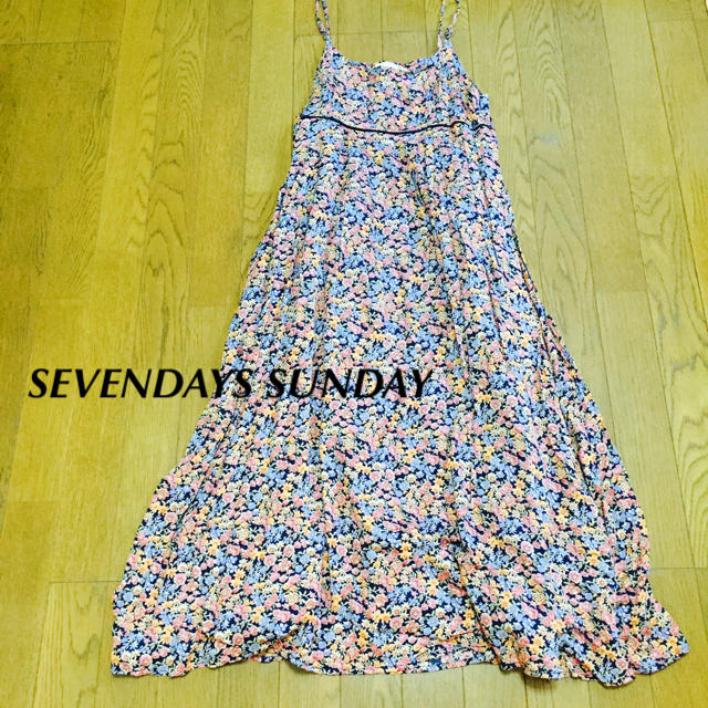 SEVENDAYS=SUNDAY(セブンデイズサンデイ)の【SEVENDAYS】花柄マキシOP レディースのワンピース(ロングワンピース/マキシワンピース)の商品写真