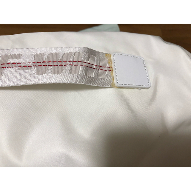 OFF-WHITE(オフホワイト)のオフホワイト ボディバッグ ホワイト 正規品 メンズのバッグ(ショルダーバッグ)の商品写真