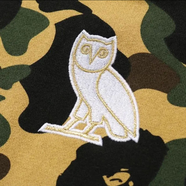 A BATHING APE(アベイシングエイプ)の極少2XL BAPE OVO 1ST CAMO PULLOVER HOODIE メンズのトップス(パーカー)の商品写真