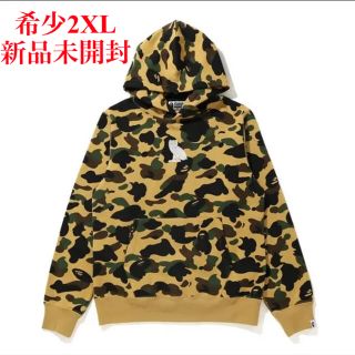 アベイシングエイプ(A BATHING APE)の極少2XL BAPE OVO 1ST CAMO PULLOVER HOODIE(パーカー)