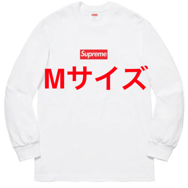 トップス Supreme L supreme box logo L/S Tee シュプリーム ロゴの