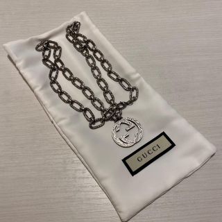 グッチ(Gucci)のGUCCI ネックレス インターロッキングG(ネックレス)