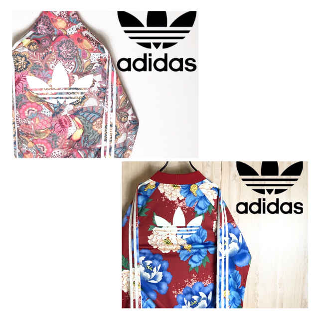 adidas(アディダス)のadidas アディダス ジャージ ブルゾン マルチカラー スポーツMIX 美品 レディースのジャケット/アウター(ブルゾン)の商品写真