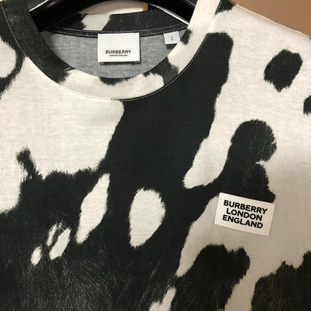BURBERRY(バーバリー)のBURBERRY  Sサイズ 美品 牛柄 Tシャツ 正規品 チェック メンズのトップス(Tシャツ/カットソー(半袖/袖なし))の商品写真